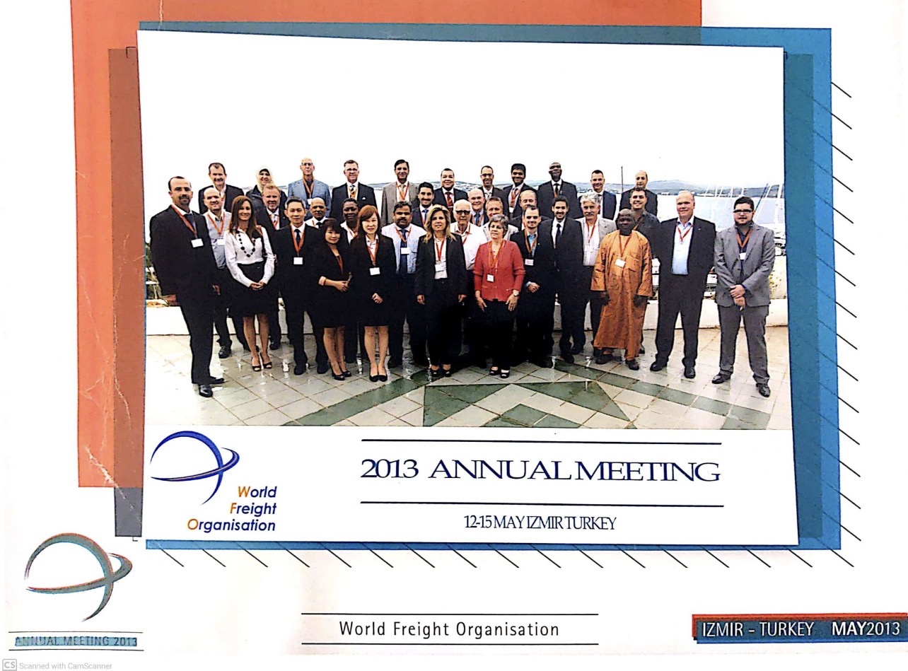 World Freight Organisation 2013 Annual Meeting delegates in İzmir, Turkey